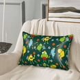 thumbnail image 2 of Pofeuu Sport Monster Print Satin Pillowcase for Hair and Skin Pillow Cases, Silk Pillow Cases, Soft Cooling Pillow Covers, 20x30 Inches（Pillow core not included）, 2 of 7