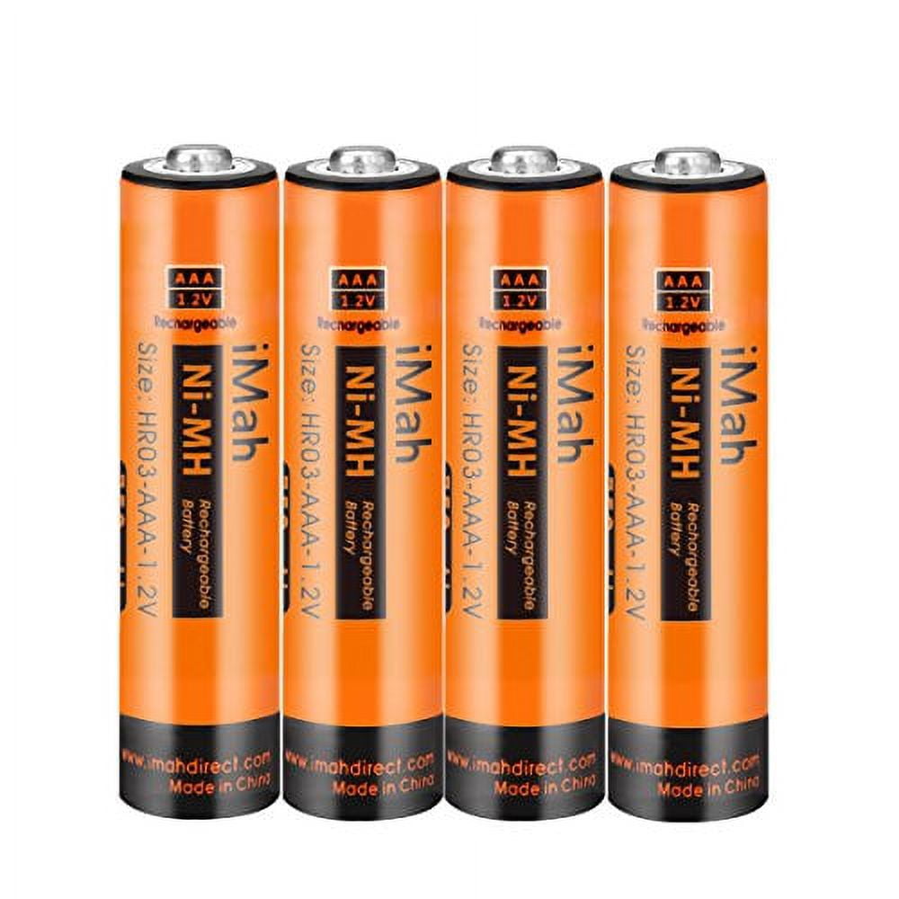 Batterie Ni-MH 3,6 V 300 MAh Sans Fil – Compatible Audioline, EXTEL, Panafone Téléphones Fixes