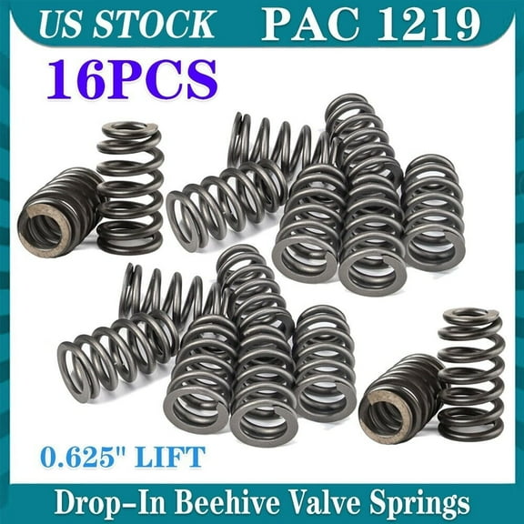16pcs/set Valve Spring Kit PAC-1219 For All LS Engines - 625" Lift Rated USA