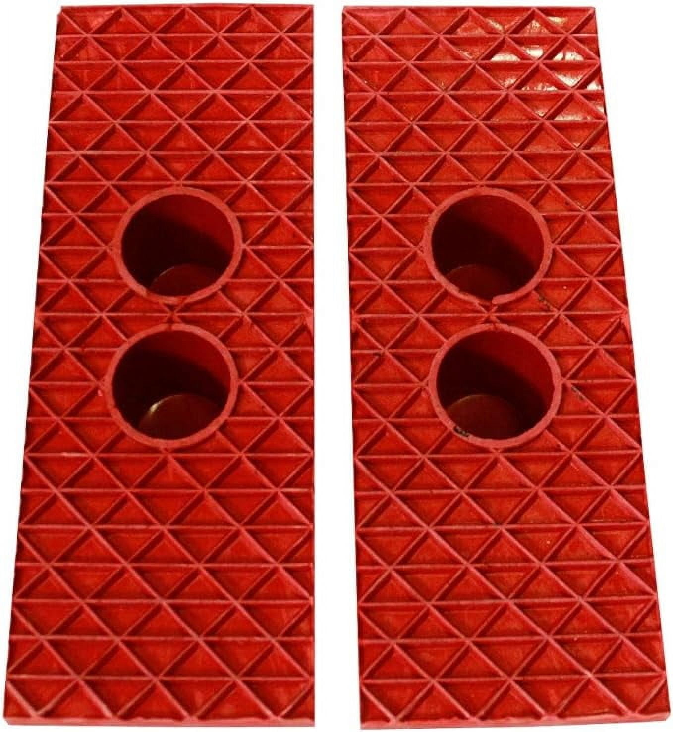 AMBER Durable Rubber Starting Blocks - Premium Track & Field Indoor Starting Block Set (1 Pair) for Enhanced Performance