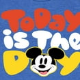 thumbnail image 3 of Mickey & Friends - Today Is The Day - Toddler And Youth Short Sleeve Graphic T-Shirt, 3 of 5