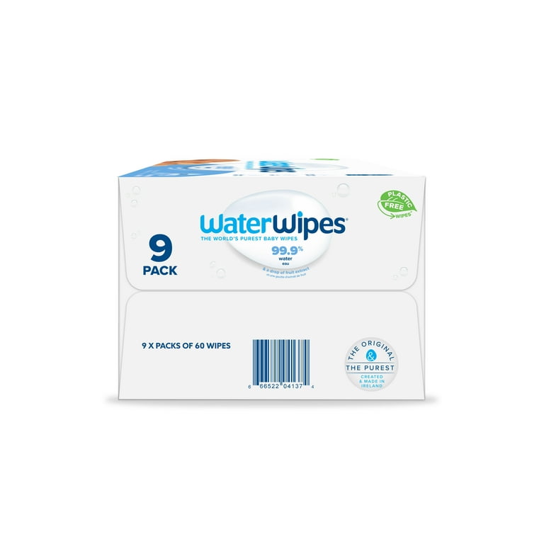 WaterWipes 720 Unscented Baby Wipes Sensitive Skin( PACKAGING MAY