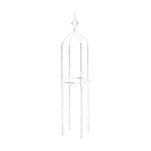 Tauxra Climbing Vines Flower Trellises Fiberglass Plastic Bracket For Outdoor Courtyard Balcony Adjustable Height Rack