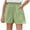 A01-Green, variant on yoeyez Shorts for Girls Clearance,Baby Girls Cotton Linen Baggy Ruffle Short Pants Solid Color Elastic Waist Shorts With Pockets Casual Solid Summer Shorts for 15-16 Years
