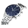 thumbnail image 2 of Reloj Hombre Caballero Modelo Ea 1648 Color de la correa Plata Color del fondo Azul, 2 of 8