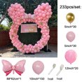 thumbnail image 3 of juego de arco de guirnalda de globos de aluminio con diseño de Minnie de Disney, color rosa y dorado, para bodas, cumpleaños, fiestas de bebé, suministros de decoración para baby shower, juguetes, 3 of 5