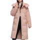 thumbnail image 2 of Parkas de manga larga para mujer, otoño e invierno, holgadas, de longitud media, con capucha, cálidas, abrigos de manga larga para mujer, 2 of 6