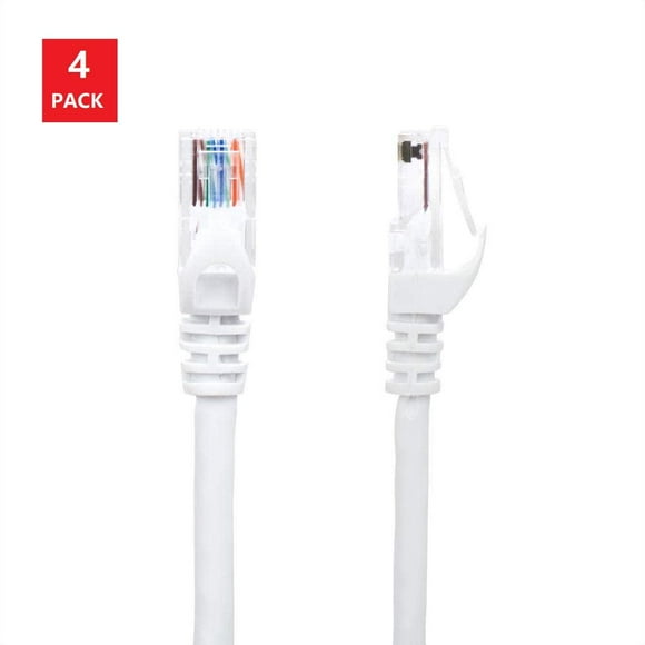 [4 Pack] CAT5 NETWORK CABLE  RJ45 5M