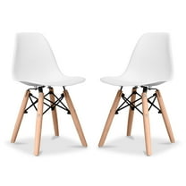 Modholic Eiffel Kids Chair, White (Set Of 2)