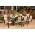 thumbnail image 5 of Hanover Brigantine 9-Piece Dining Set with an Expandable Cast-Top Dining Table, 5 of 12