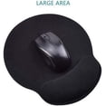 thumbnail image 4 of Ergonomic Mouse Pad - Gamer Mouse Pad with Gel Wrist Rest, Comfort Wrist Rest Gaming Mouse Pad for Computer and Laptop - Black, 4 of 5