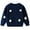 AW1-Dark Blue, variant on GBSYEWXS Toddler Kids Sweater Crew Neck Long Sleeve Heart Print Outwear Cute Ribbed Pink Sweaters Size 3-6 Months