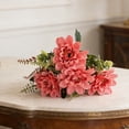 thumbnail image 5 of ChicYu Fall Artificial Fake Flowers Silk Flower Table Arrangements Wedding Bouquets Decorations Plastic Floral Table Centerpieces for Home Kitchen Garden Party Décor, 5 of 6