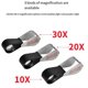 thumbnail image 3 of Rechargeable Four-Colour Light Source 13LED Magnifier Mini Pocket 10X, 3 of 5