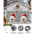thumbnail image 2 of Garage Door Banner Cover 7 x 16 ft, Cute Red Hat Polar Bear Christmas Garage Door Decorations Holiday Christmas Backdrop Decor for Winter New Year Xmas Party, 2 of 6