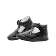 thumbnail image 2 of Zapato Escolar Para Niña Charol Negro Plantilla Arco Soporte negro 13.5, 2 of 8