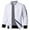 White, variant on Men Male Solid Color Autumn And Winter Long Sleeve Jacket Coat Square Plaid Zipper Cardigan Sweatshirt Rain Jacket Bad Lands Jacket Men's Jacket down Coat Coats Long Jackets for Men(Khaki,XL)