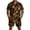 Ginger, variant on Dwelliawo Men's Tree Camo Print 2 Piece Outfit Short Sleeve Button Down Shirt and Drawstring Shorts Set Lightweight Casual Summer Outfits for Beach and Outdoor Activities Beige M