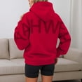 thumbnail image 4 of Women Oversized Yahweh Graphic Hoodie Christian Faith Pullover Heavyweight Streetwear Sweatshirt, 4 of 6