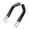 Black, variant on Ohmyroo Aluminum Alloy Bicycle Handlebar Ends 5.9 Inch Ergonomic Bar Extensions For 0.87 Inch Handlebars