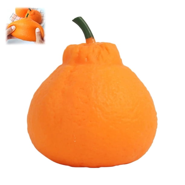 Assorted Fruit Toy Set, Includes Durian, Dragon Fruit, Mango, Peach, Soft & Stress More, Relie Slow-Rising