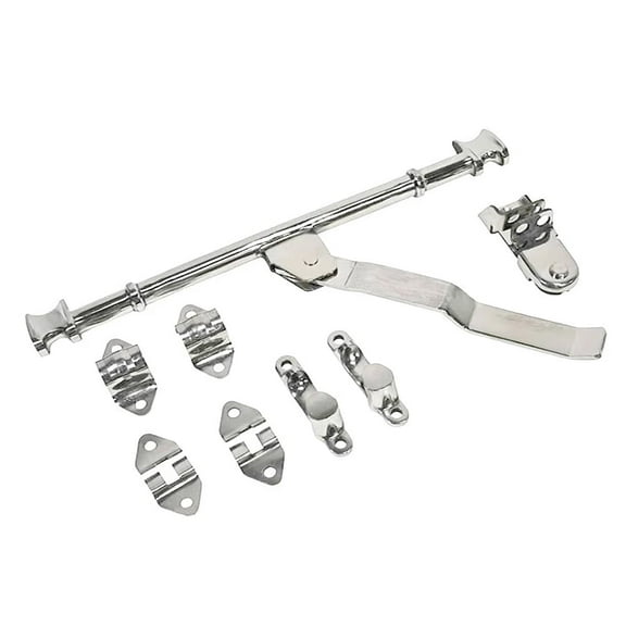 24 inches Replacement Paddlelock for Toolboxes - Aluminum Replacement Door Handle Kit for Securement