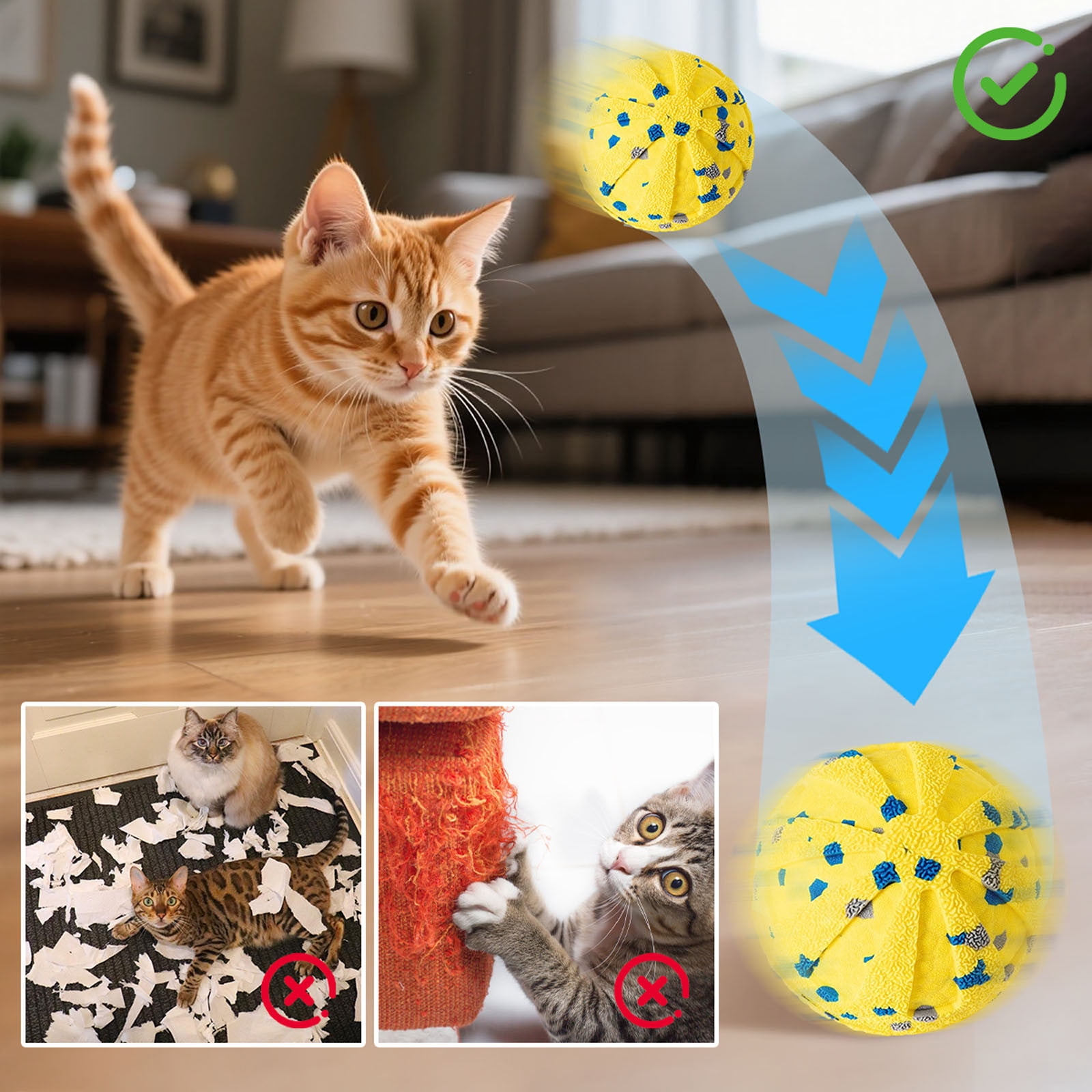 Pet Toys for Interactive Vibration Training Toy for Cats and Dogs Washable Energy Release Outdoor Indoor Soothing Entertainment