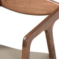 thumbnail image 6 of Baxton Studio Harland Dining Chair, Set of 2, Grey, 6 of 9