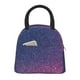 thumbnail image 1 of Balery Violet Glitter Bolsa de Almuerzo para Mujeres, Caja de Almuerzo, Bolsa de Almuerzo Pequeña Impermeable, Tote de Almuerzo Reutilizable con Gran Capacidad, 1 of 6