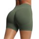 thumbnail image 1 of Pantalones Cortos de Yoga de Cintura Alta, Cómodo Fitness Deportivo, Pantalones de Secado Apretados Transpirables para Mujeres, 1 of 9