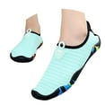 thumbnail image 3 of Gubotare Baby Water Shoes Boys Girls Water Shoes Kids Aqua Quick Dry Barefoot for Beach Swimming Pool (Green,Toddler 10), 3 of 9
