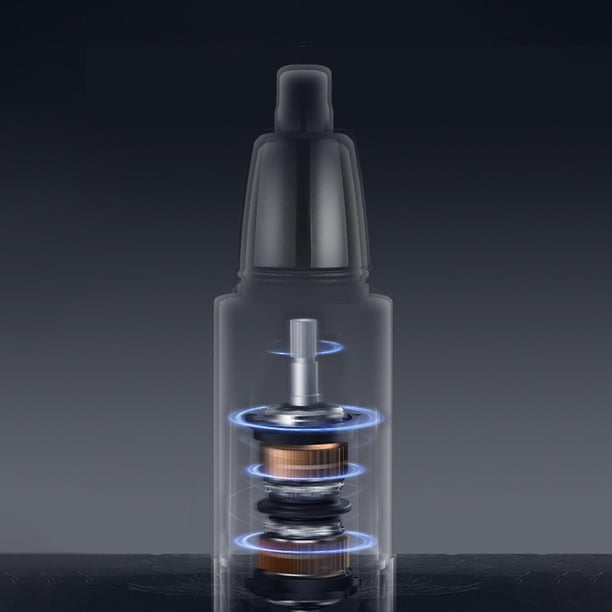 Electric hair clipper nose hair trimmer two-in-one set shaving shaving oil head carving nose hair trimmer 3 limit combs black