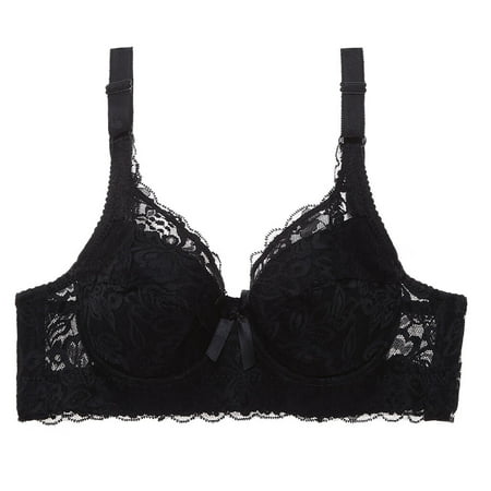 

cuitcosohg Best Bras for Women Fashionable Women Lace Gathered Bra Adjustable Pair Of Thin Breast Cup Underwear Nylon Push Up Bras for Women