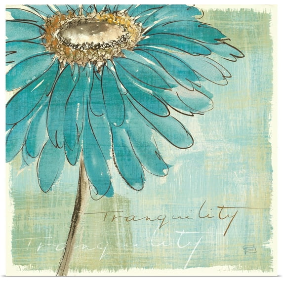 Great BIG Canvas | "Spa Daisies III" Art Print - 30x30