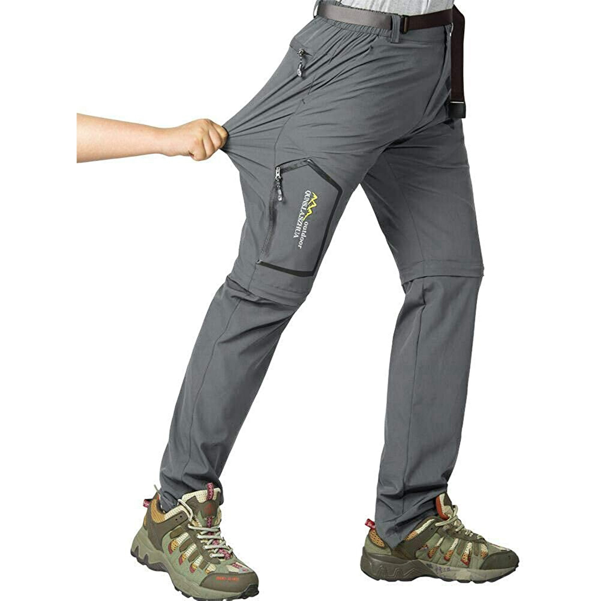 Summer Fashion Men Hiking Pants Breathable Quick-Drying