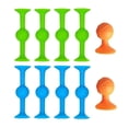 thumbnail image 3 of Ventosa de silicona Dardos Lechón Juguetes Descompresión Lechón Juguete Juego de dardos de silicona suave Juego de lanzamiento para competitivos en interiores y exteriores (10 piezas para ta, 3 of 5