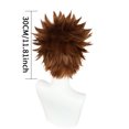 thumbnail image 3 of Peluca para cosplay Hitmans Reborn Sawadas Tsunayoshis, 30 cm, sintética, 3 of 3