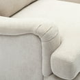 thumbnail image 5 of Comfort Pointe Clarendon Beige Fabric Upholstered Accent Chair and Ottoman, 5 of 8