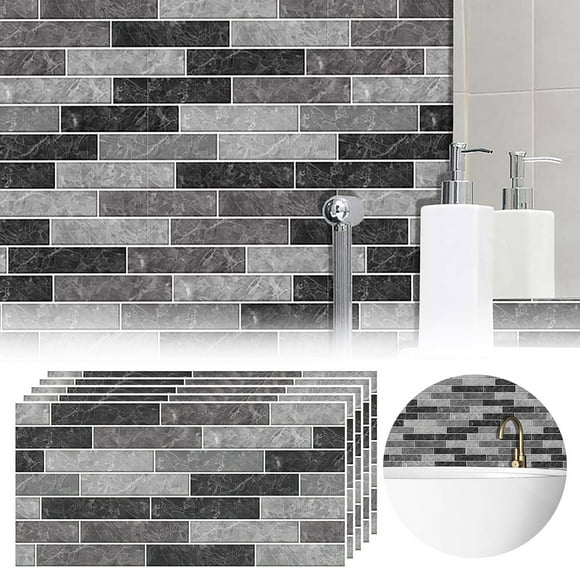 Prime SHISHIan 3D Bright Film Tile Stickers Diy Self Adhesive Wall Stickers Black,Disco Ball Classroom Decor,Christmas Decorations,Wallpaper Peel And Stick,Peel And Stick Backsplash