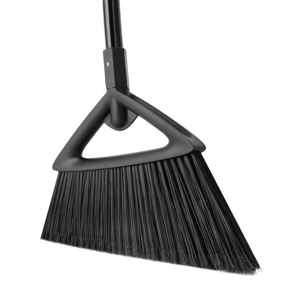 Escoba angular Eyliden Fit, limpieza de alta resistencia, mango de 57 cm de largo