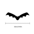 thumbnail image 3 of Gupgi Halloween Wall Stickers, Spider Ghost Bat Pumpkin Wall Decals, 3 of 5