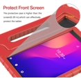 thumbnail image 3 of Étui pour Enfants pour Alcatel Joy Tab 2 8.0 Pouces 2020, Étui Alcatel Joy Tab 2 Antichoc Convertible avec Poignée pour Metroby t-Mobile Alcatel Joy Tab 2 Modèle Tablette : 9032Z - Rouge, 3 of 6