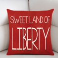thumbnail image 3 of Pillowcase Linen Headboard Cover, Pillowcase Bedspread, Soft Cotton Fabric, Festive Independence Day Decoration, 100% Polyester, for Bedroom Decor, High-Quality Printing, Easy Care, Machine, 3 of 8