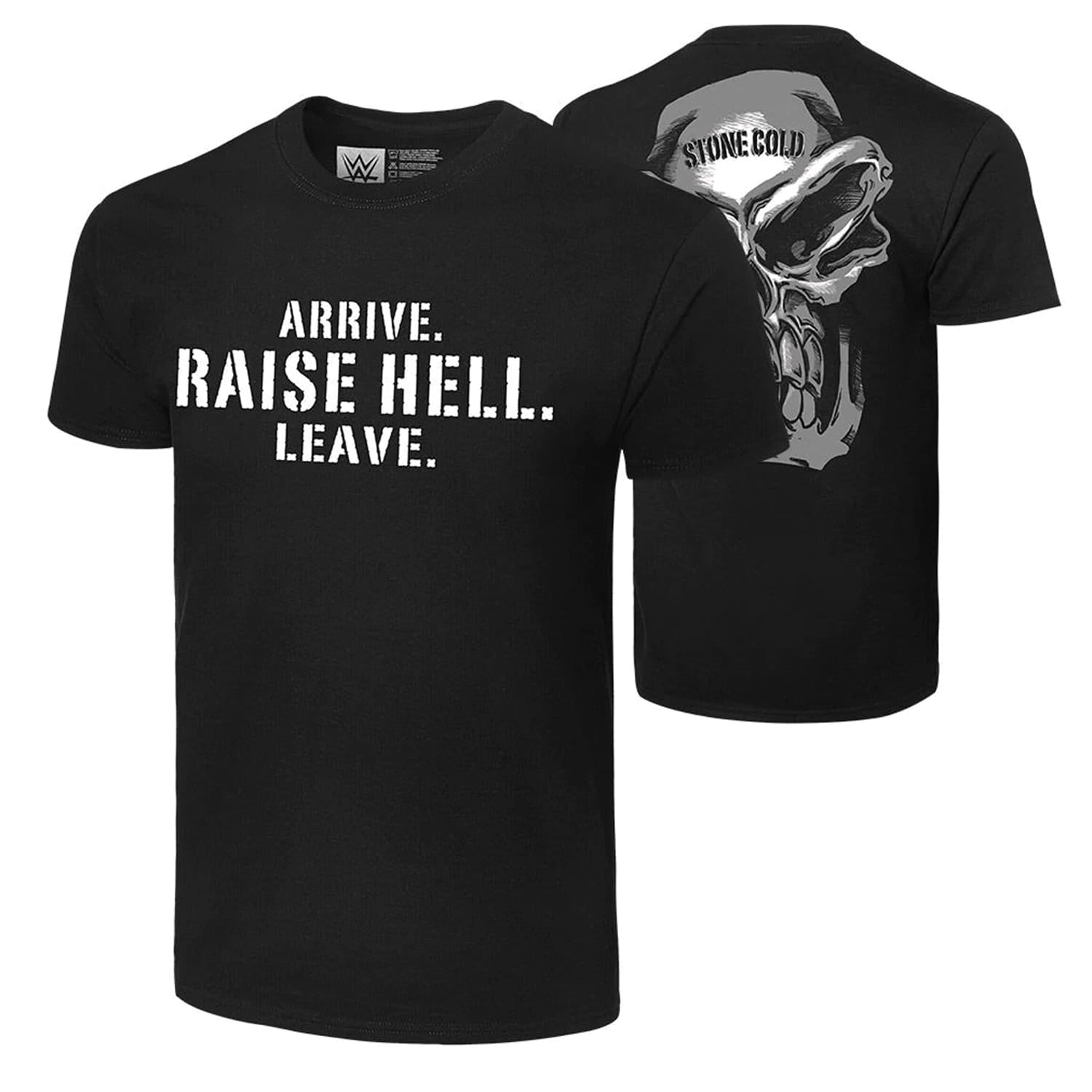 WWE STONE COLD STEVE AUSTIN "Arrive Raise Hell Leave Custom Shirt Mattel figures 