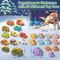 thumbnail image 7 of UUGEE Christmas Advent Calendar 2024 for Kids Boys, 24 PCS Pull Back Car Countdown Calendar, Xmas Gifts Toys for Girls, 7 of 7