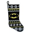 thumbnail image 1 of Ruz Knit Christmas Stocking Bat-Man 19", 1 of 3