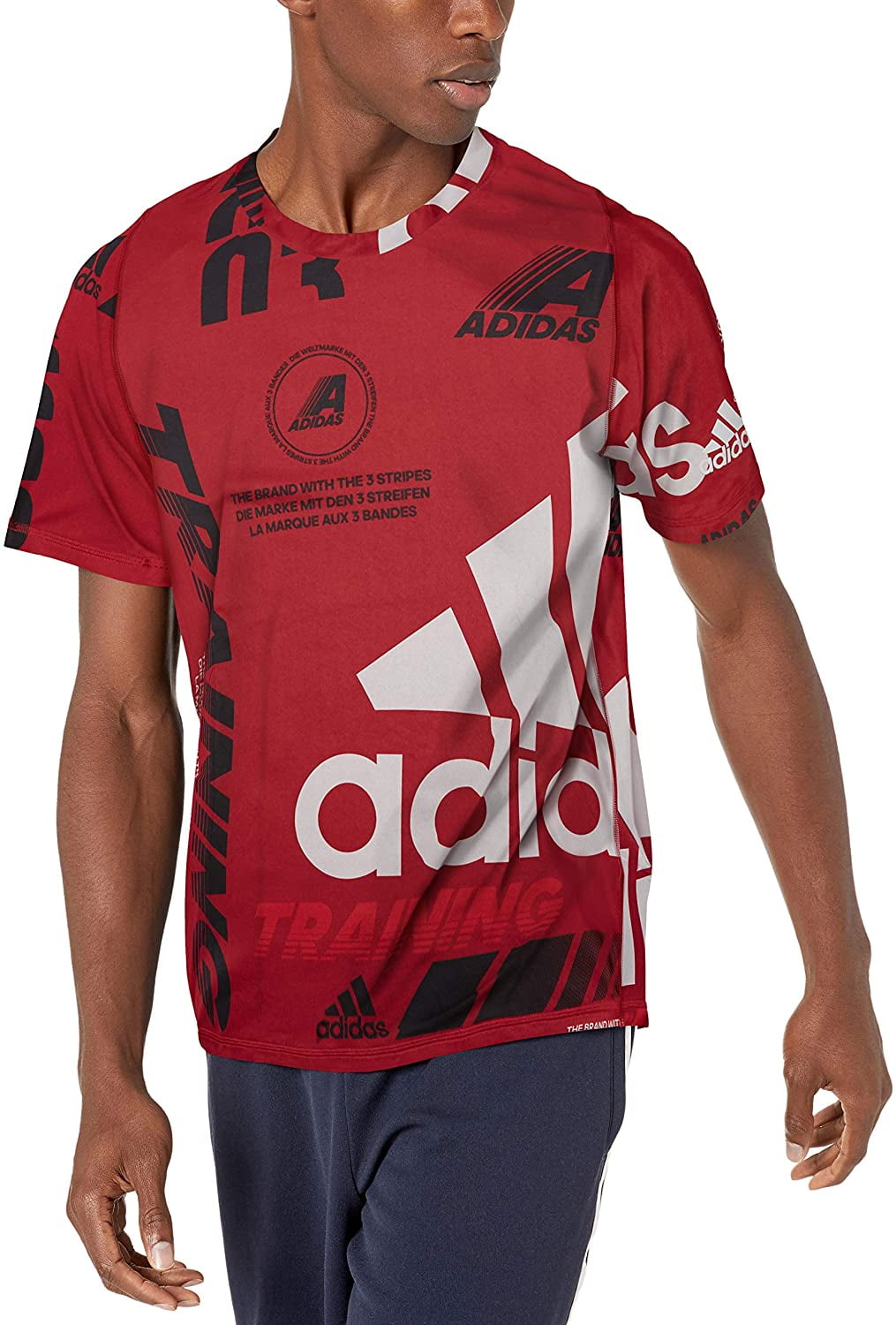 Adidas freelift hotsell daily print tee