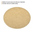 thumbnail image 4 of Unique Bargains 200pcs Parchment Paper Rounds, 8 inch Non Stick Baking Paper Liners for Baking Grilling Air Fryer Steaming, Brown, 4 of 4