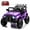 Purple, variant on 12V Kids Ride On Car, Electric Truck Ride On Toys with 5MPH Max Speed, Remote Control, LED Lights, and Music for Kids Gifts, White