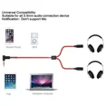 thumbnail image 2 of FLINT- Stereo Audio Cable Poweradd 3.5Mm Aux Cable (2.5Ft) Male To 2 Port Female Us Sel, 2 of 6